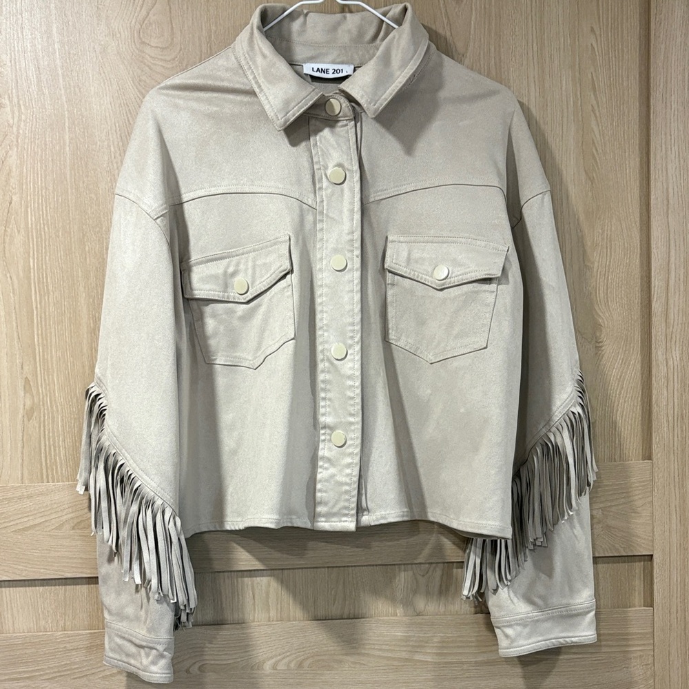 Fringe Suede Jacket